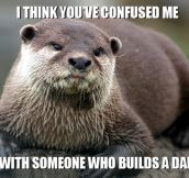 Must have been some otter guy…