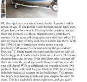 This guy knows how to sell a boat…