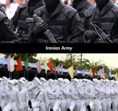 Creepiest military forces around the world…