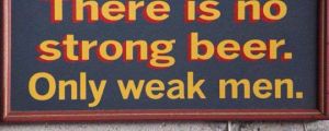 Overly manly sign…