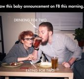 Baby announcement