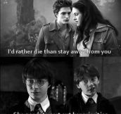You tell her Ron