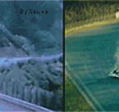 Niki Lauda’s crash real footage next to ‘Rush’ CGI…