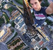 Now that’s a selfie…