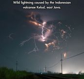 Wild lightning…