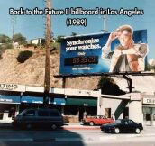 One of the coolest movie billboards of all time…