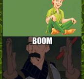 Another childhood ruined…