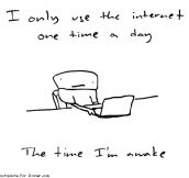My use of the Internet…