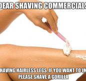 Dear razor companies…