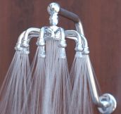 This shower head is great…