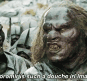 What did you say about Boromir?