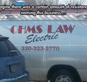 I imagine there was a certain amount of resistance to naming this business…