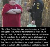 The world needs more people like Ricky…
