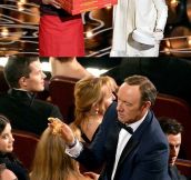 Pizza party at the Oscars…