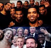 The Oscars’ Selfie Is At It Again