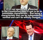 Stephen Colbert Gets It