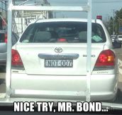 Nice Try Bond