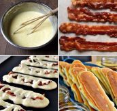 Learn to make baconcakes…