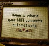 Home Is Where The WiFi Is