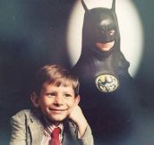 A real life young Bruce Wayne…