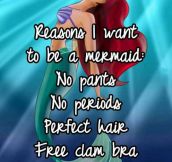 Reasons I Want To Be a Mermaid