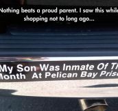 Nothing Beats A Proud Parent
