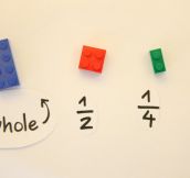 Excellent Way To Teach Kids Fractions Using LEGO Bricks