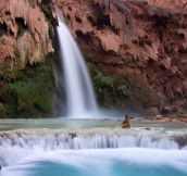 Waterfalls in the Grand Canyon