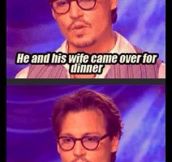 Johnny Depp on Robert Downey Jr.