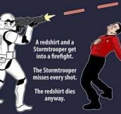 Star Wars vs. Star Trek Fight