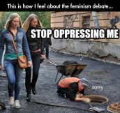 Stop Pressing On The Oppressing Issue