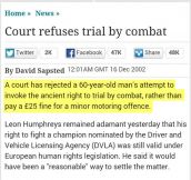 Trial By Combat