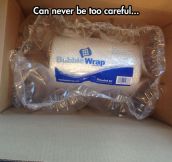Sweet, Extra Bubble Wrap For Free!