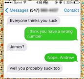 You Have The Wrong Number