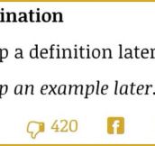 Definition Of Procrastination