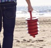 Awesome Invention For Hiding Valuables On The Beach (5 Pics)