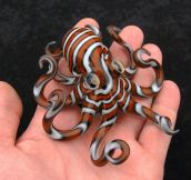 Lovely Glass Octopus