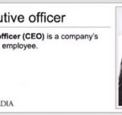 So that’s what a CEO is
