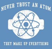 You Can’t Trust Atoms