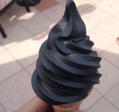 Delicious Dark Ice Cream
