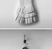 Airy Dresses Carved From Marble