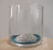 Sand Art In a Glass Time Lapse