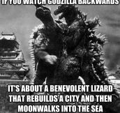 Godzilla Backwards