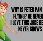 Why Is Peter Always Flying?