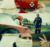 Niki Lauda Is A True Ferrari Fan