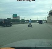 Segway On The Highway