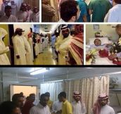Lonely Saudi Boy In Hospital Gets A Big Surprise