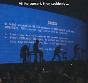 Awkwardness In Concert