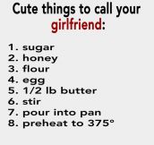 Cute Things To Call Your Girl