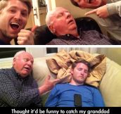 Nicely Done, Grandpa